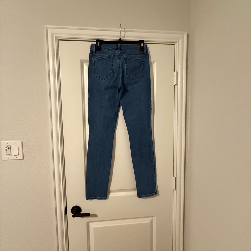 PAIGE SKYLINE SKINNY JEANS SIZE 27 - Picture 3 of 4